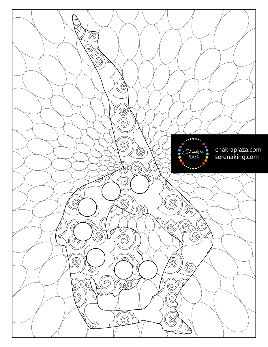 Yoga Coloring Page Cliparts, Stock Vector and Royalty Free Yoga Coloring  Page Illustrations