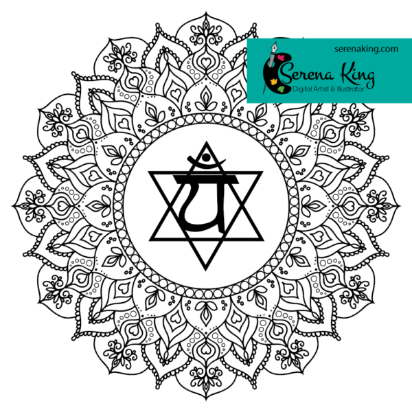 Mandalas & Chakras Adult Coloring – Chakra Plaza