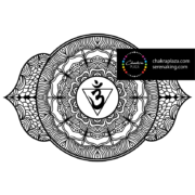 Third Eye Chakra Coloring Page