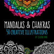 Mandalas & Chakras Adult Coloring Book