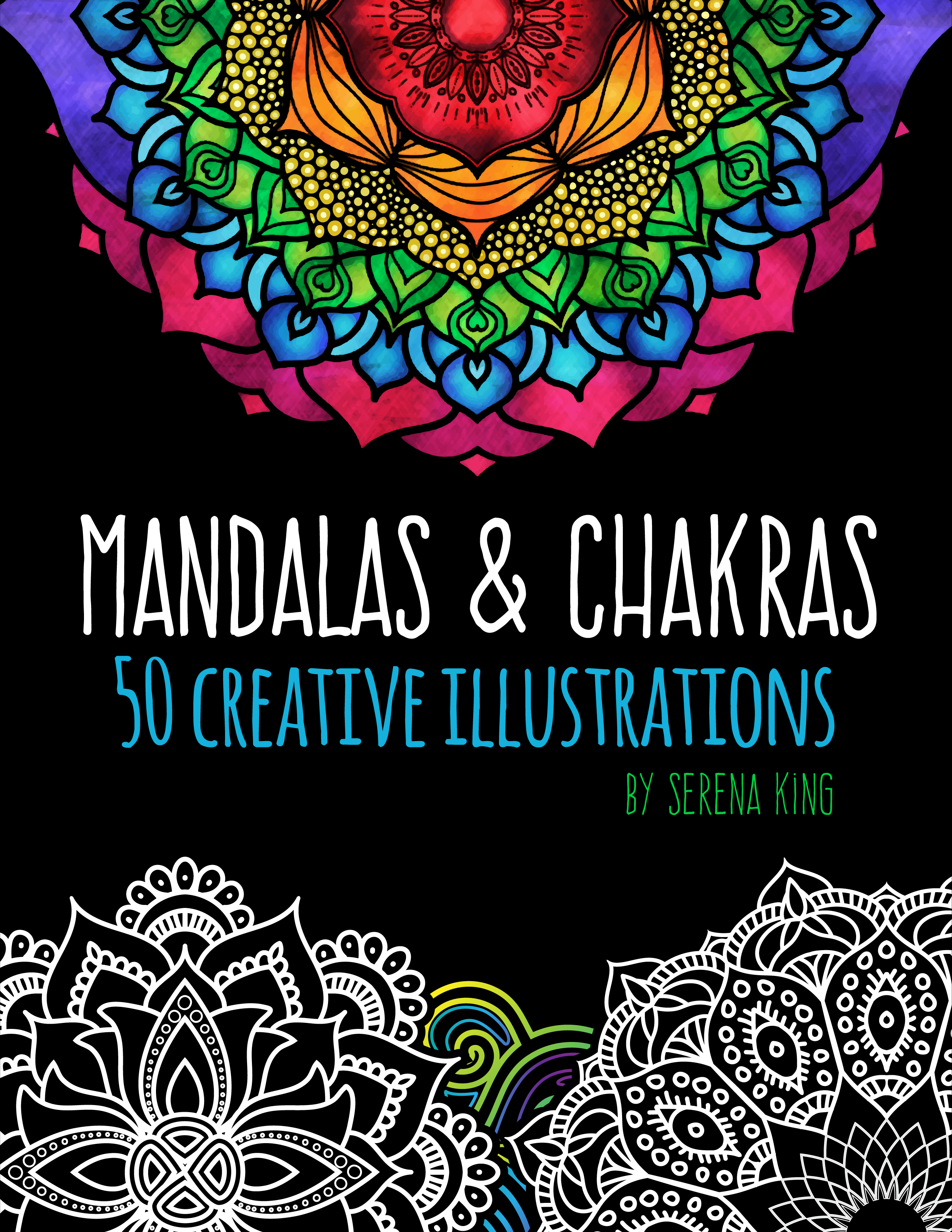 Mandalas & Chakras Adult Coloring Book