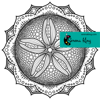 Mandalas & Chakras Adult Coloring Book