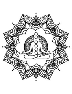 7 Chakras Coloring Pages