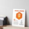 Sacral Chakra - Svadhisthana Art & Chart Poster