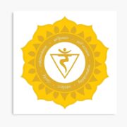Solar Plexus Chakra Mandala Art