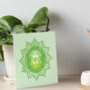 Heart Chakra Mandala With Descriptive Words