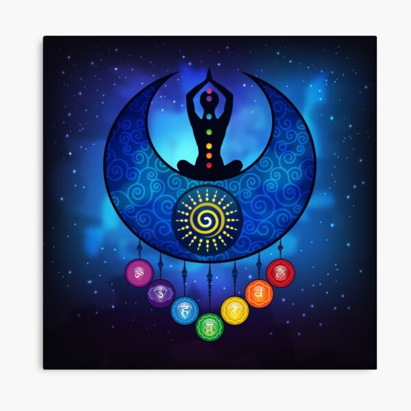 7 Chakra Female Moon & Sun