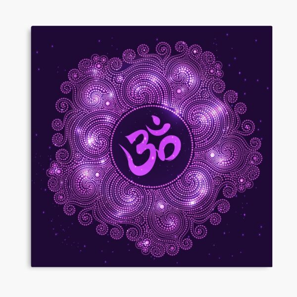 Crown Chakra Dots Mandala