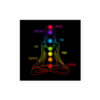 7 Chakras Affirmations Sticker