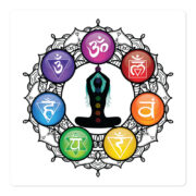 Chakra Wheel Of Life Sticker
