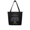 Chakra Tree Positive Affirmations Tote Bag