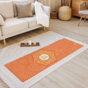 Sacral Chakra Yoga Mat With Affirmations