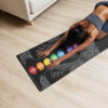 7 Chakras Tree Affirmations Yoga Mat