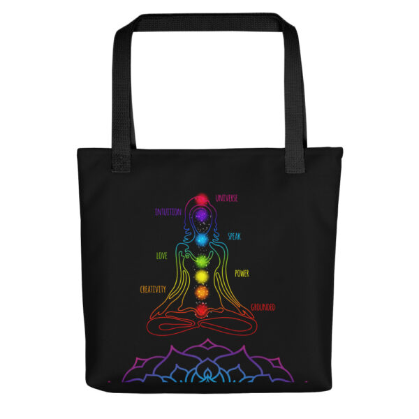 Chakra Affirmations Tote Bag