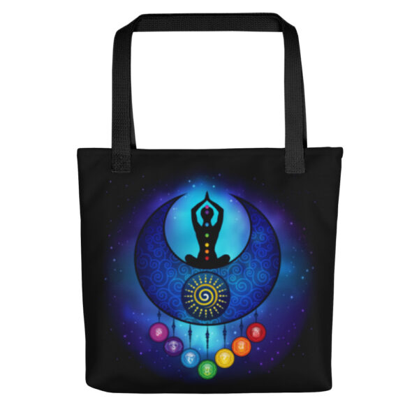 Moon Sun Woman Chakra Tote Bag