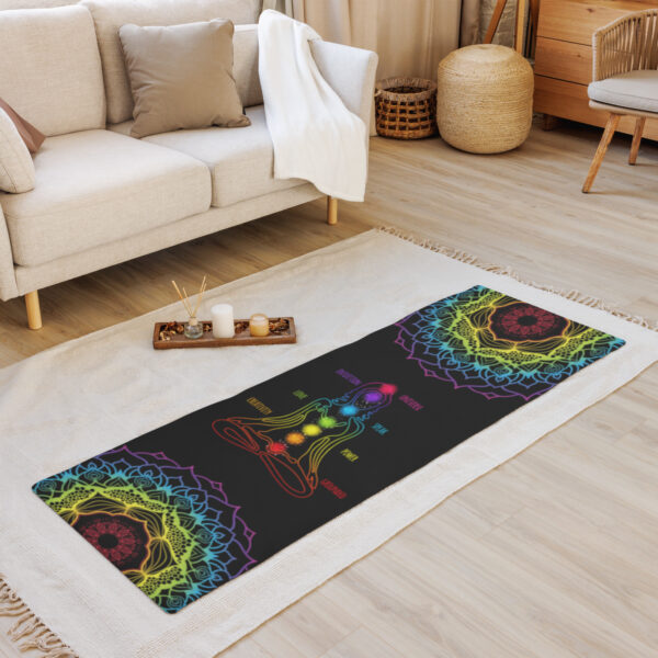 Chakra Affirmations Yoga Mat