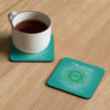 Heart Chakra Cork-back Coaster