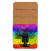 7 Chakras Female Tree Cork-back Coaster