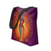 7 Chakras Female Tree Of Hearts Tote bag