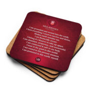 Root Chakra Affirmations Cork-back Coaster