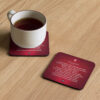 Root Chakra Affirmations Cork-back Coaster