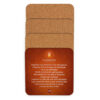 Sacral Chakra Affirmations Cork-back coaster