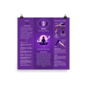 Third Eye Chakra Balancing Poster Chart