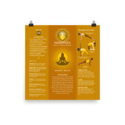 Solar Plexus Chakra Balancing Poster Chart